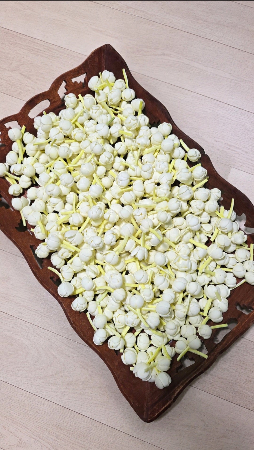 Double Layer Full Bloomed Malli - Foam Buds