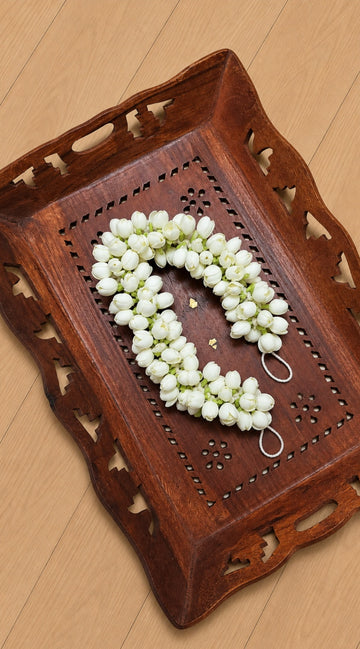 Madras Malli Poo - Semi Bloomed String
