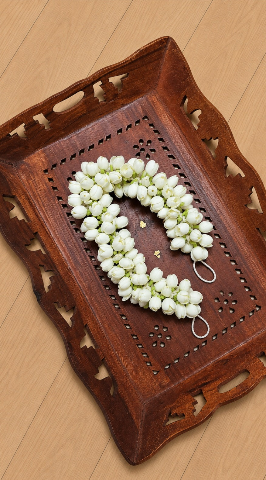 Madras Malli Poo - Semi Bloomed String
