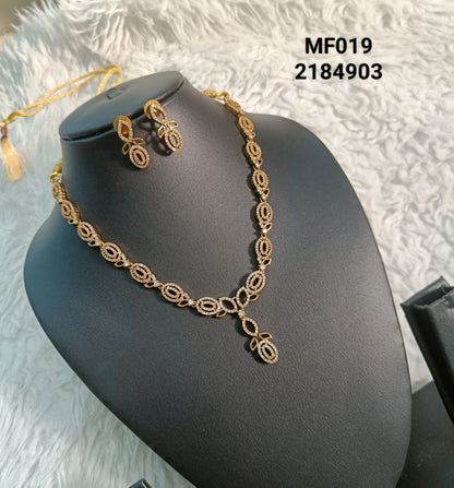 Matte Finish Necklace - MF019