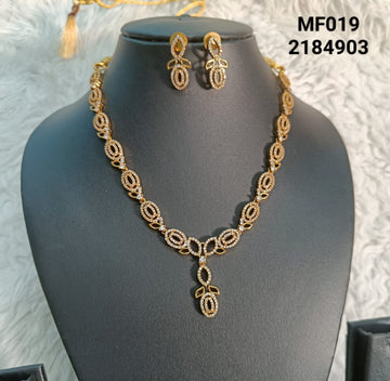 Matte Finish Necklace - MF019