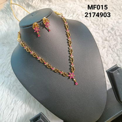Matte Finish Necklace - MF015