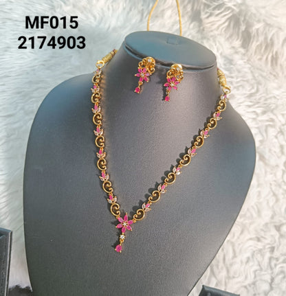 Matte Finish Necklace - MF015
