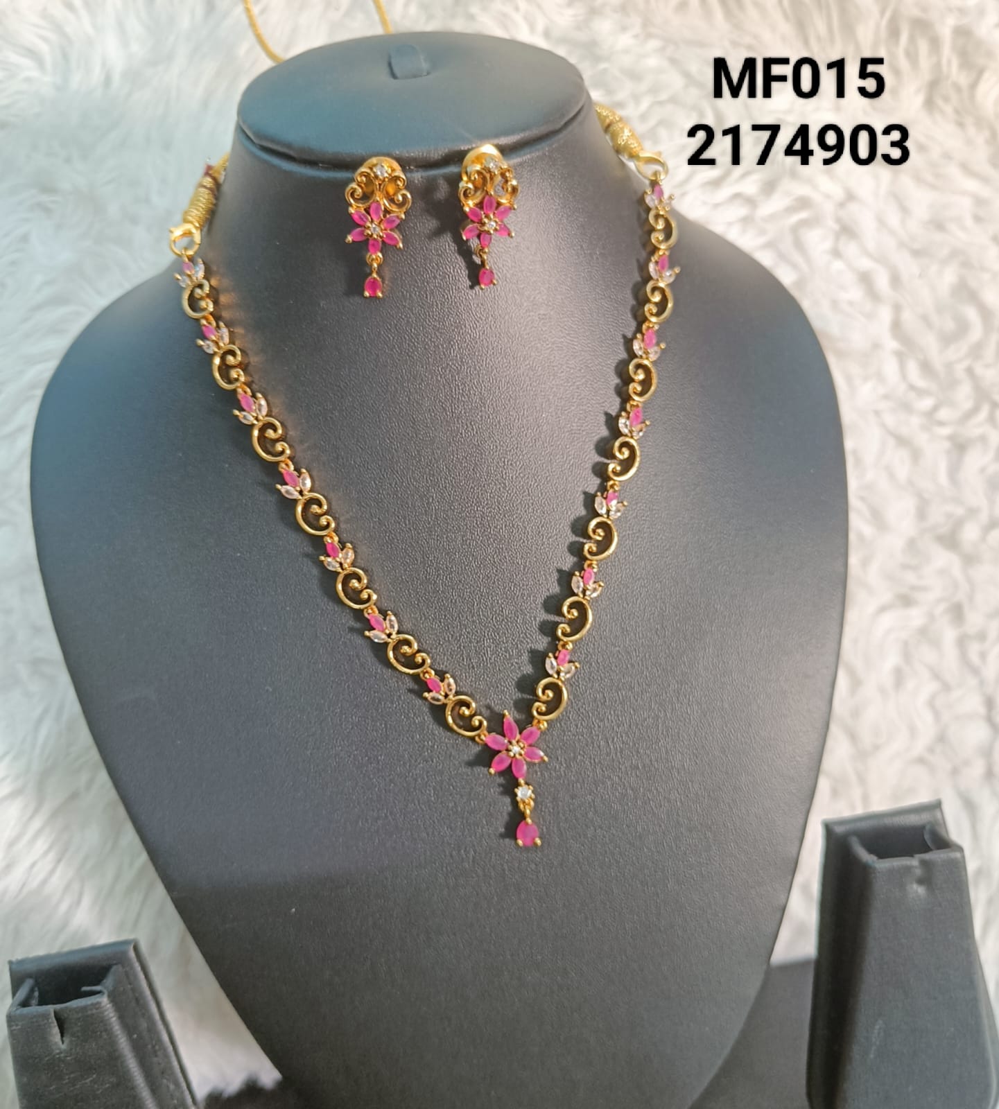 Matte Finish Necklace - MF015