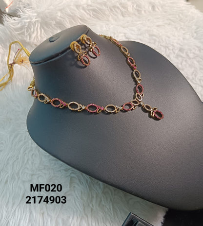 Matte Finish Necklace - MF020