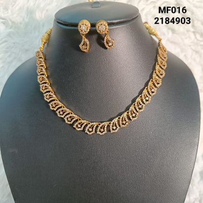 Matte Finish Necklace - MF016