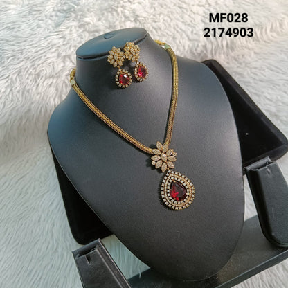 Matte Finish Necklace - MF028