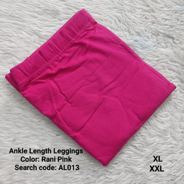 Rani Pink Ankle  Length Leggings -AL013