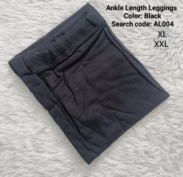 Black Ankle  Length Leggings -AL004