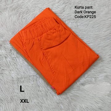 Dark Orange Cotton Flex Kurta Pant - KP225