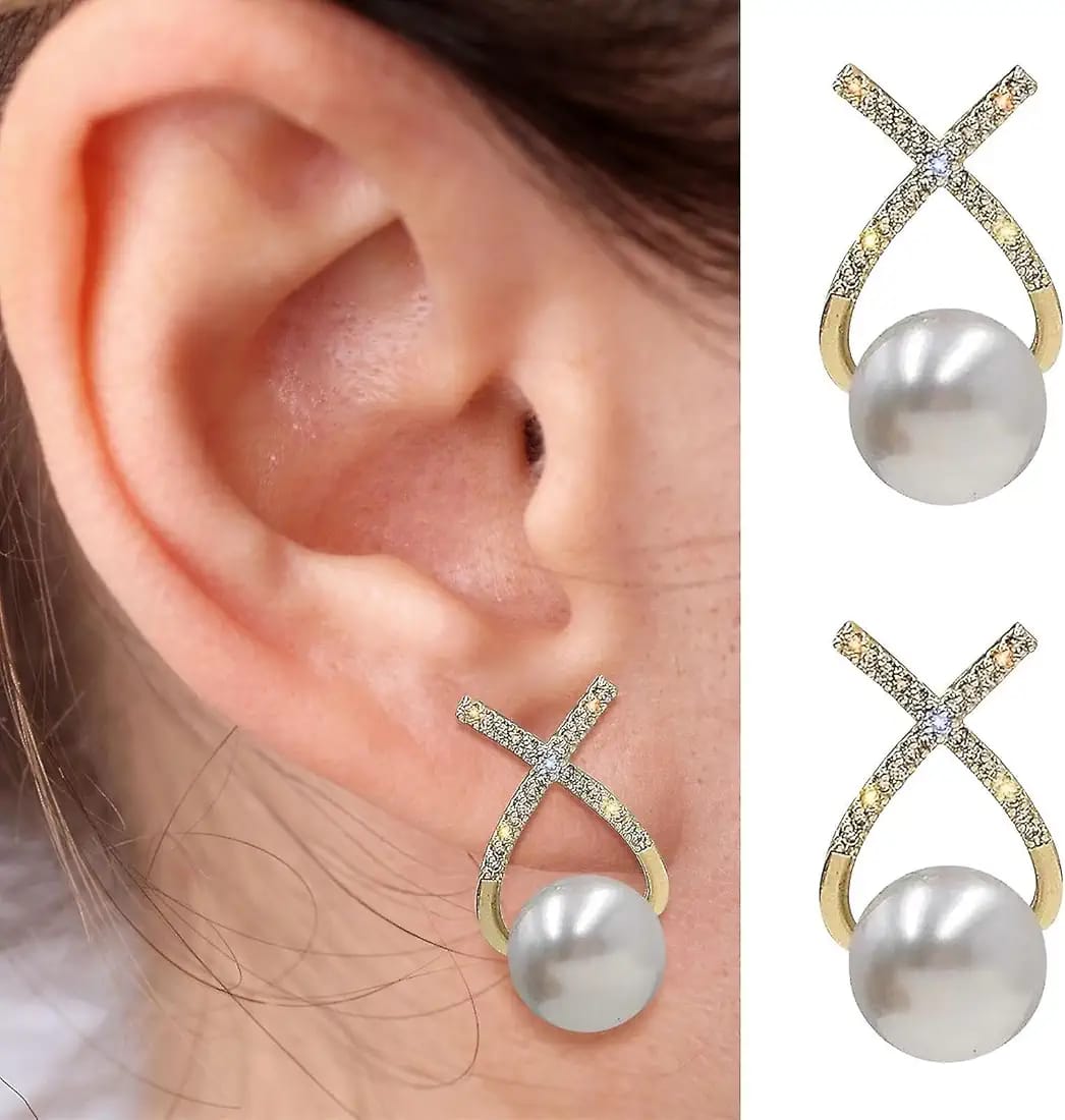 Gold Plated  Korean Earrings - KE171