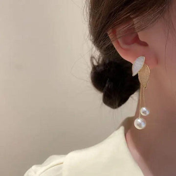 Gold Plated  Korean Earrings - KE172
