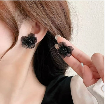 Gold Plated  Korean Earrings - KE174