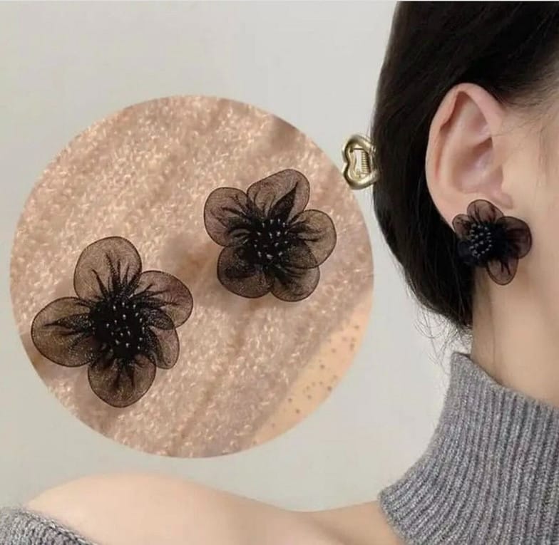 Gold Plated  Korean Earrings - KE174