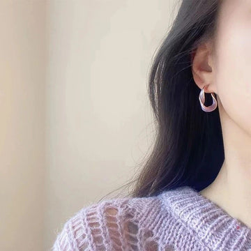 Gold Plated  Korean Earrings - KE175