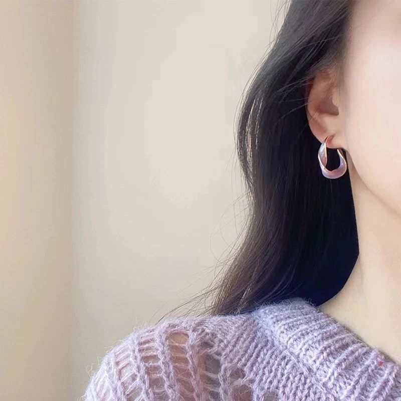 Gold Plated  Korean Earrings - KE175