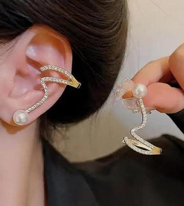 Gold Plated  Korean Earrings - KE181