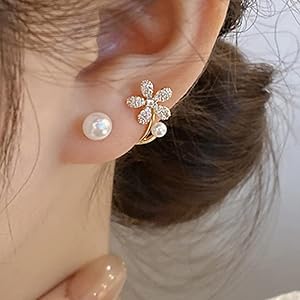 Gold Plated  Korean Earrings - KE182