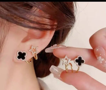 Gold Plated  Korean Earrings - KE185