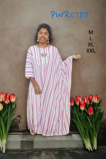 Pink Georgette trending maxi gown with dupatta - PWRC787