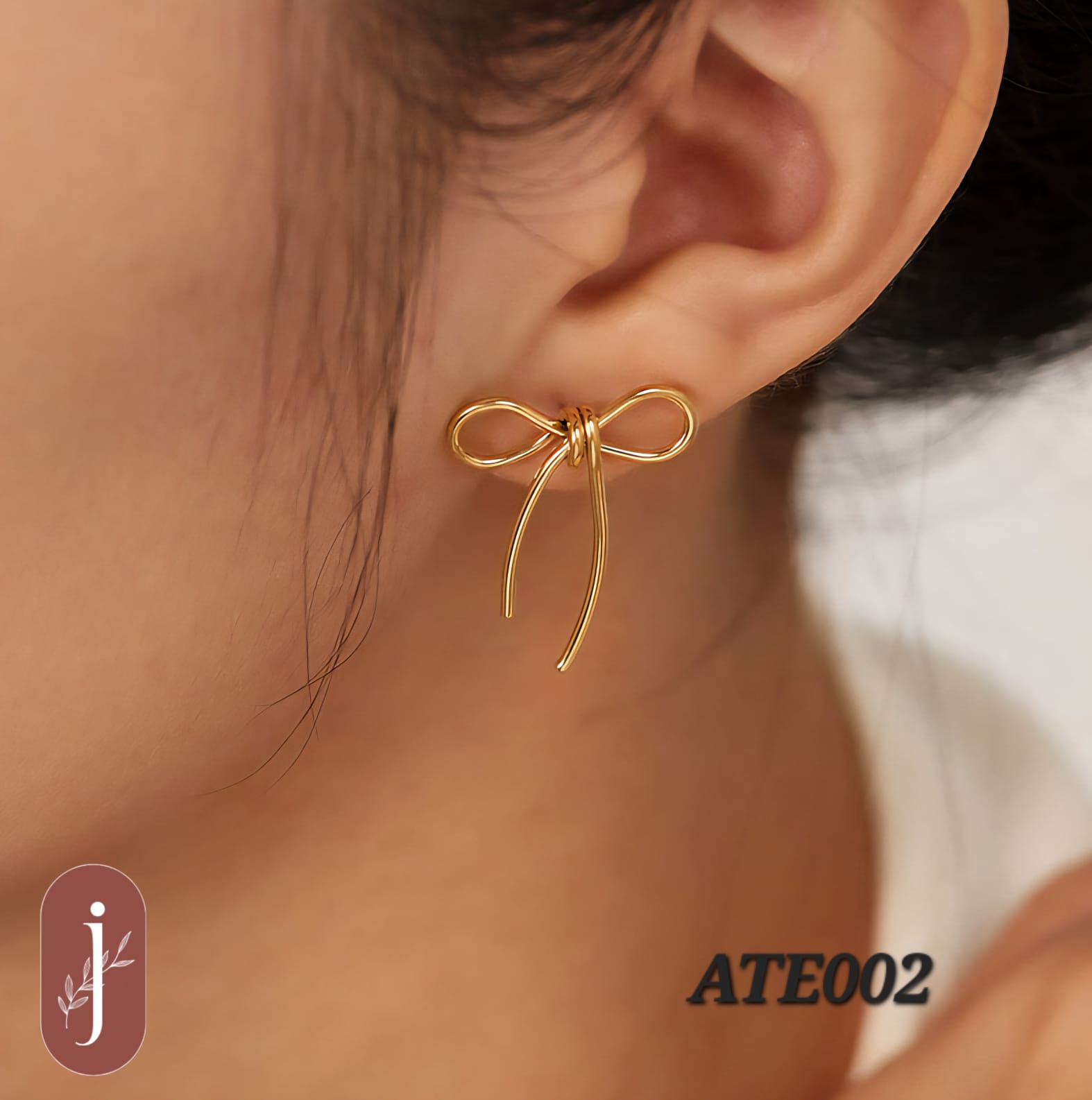 Anti-Tarnish Gold Plated Earrings - ATE002