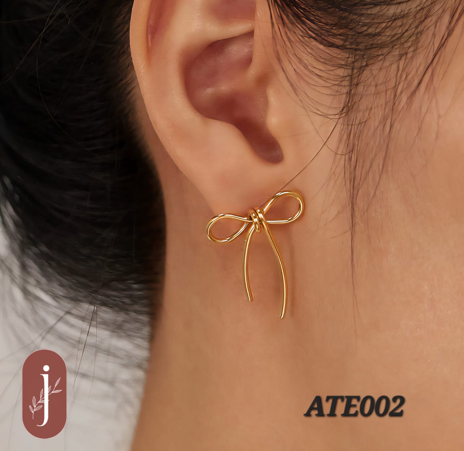 Anti-Tarnish Gold Plated Earrings - ATE002