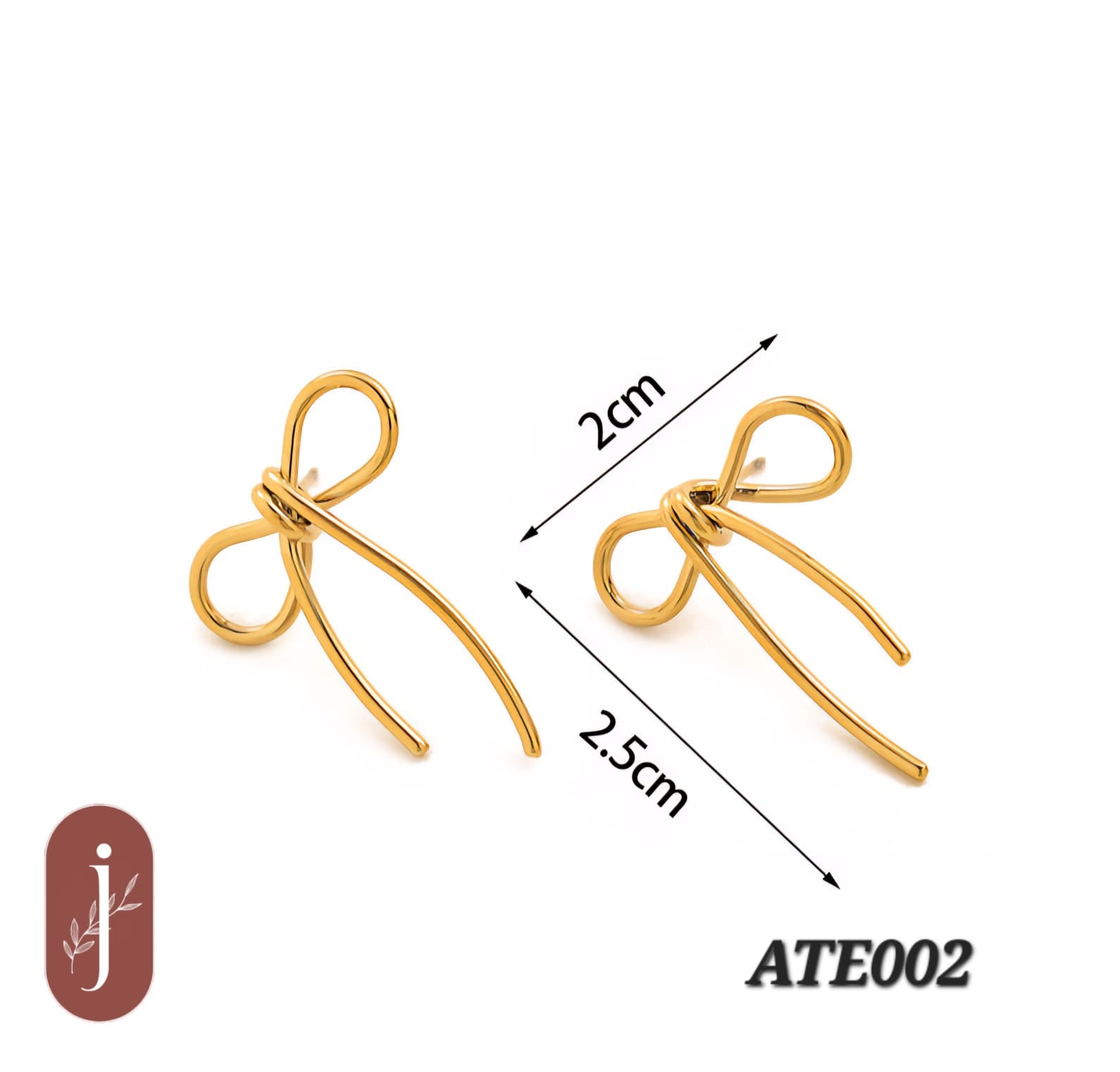 Anti-Tarnish Gold Plated Earrings - ATE002