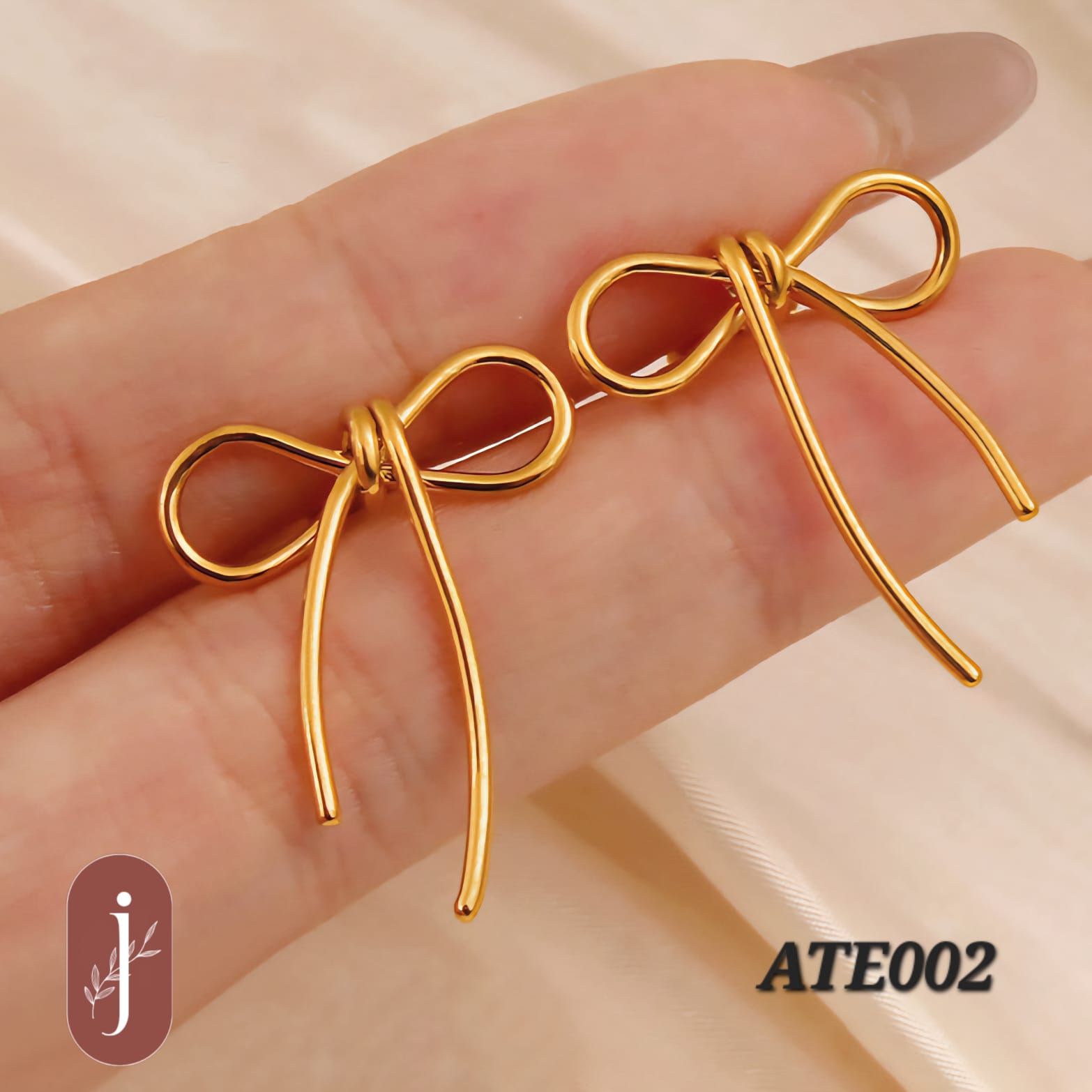 Anti-Tarnish Gold Plated Earrings - ATE002