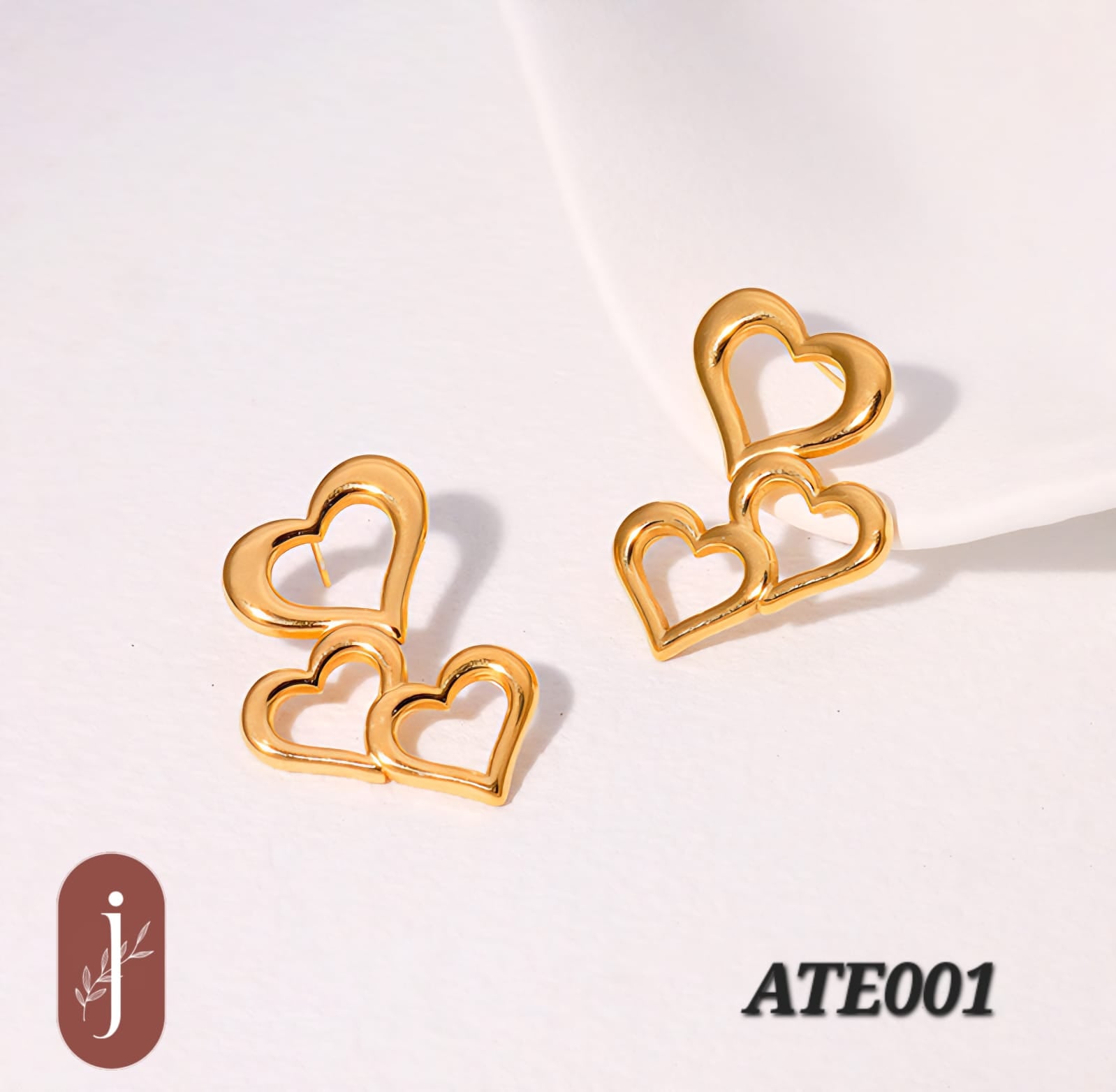 Anti-Tarnish Gold Plated Earrings - ATE001