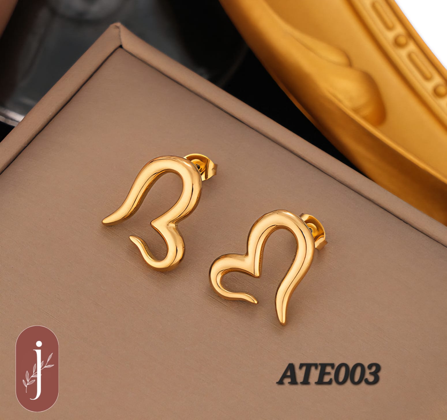 Anti-Tarnish Gold Plated Earrings - ATE003