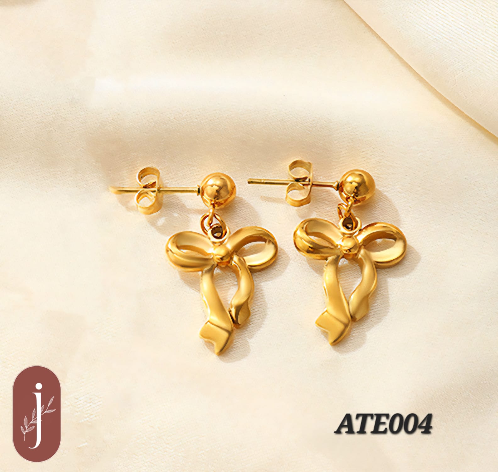 Anti-Tarnish Gold Plated Earrings - ATE004