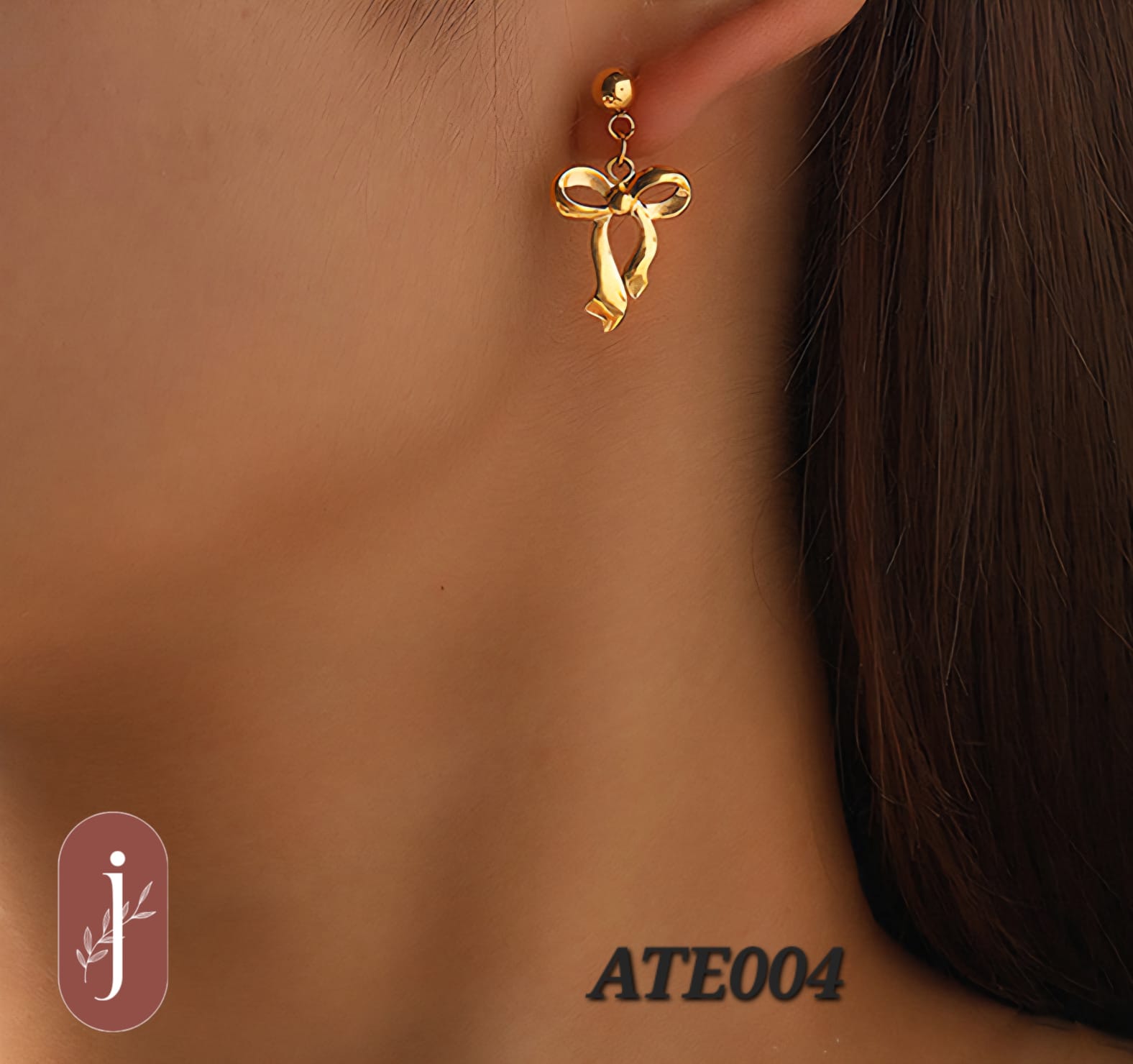 Anti-Tarnish Gold Plated Earrings - ATE004