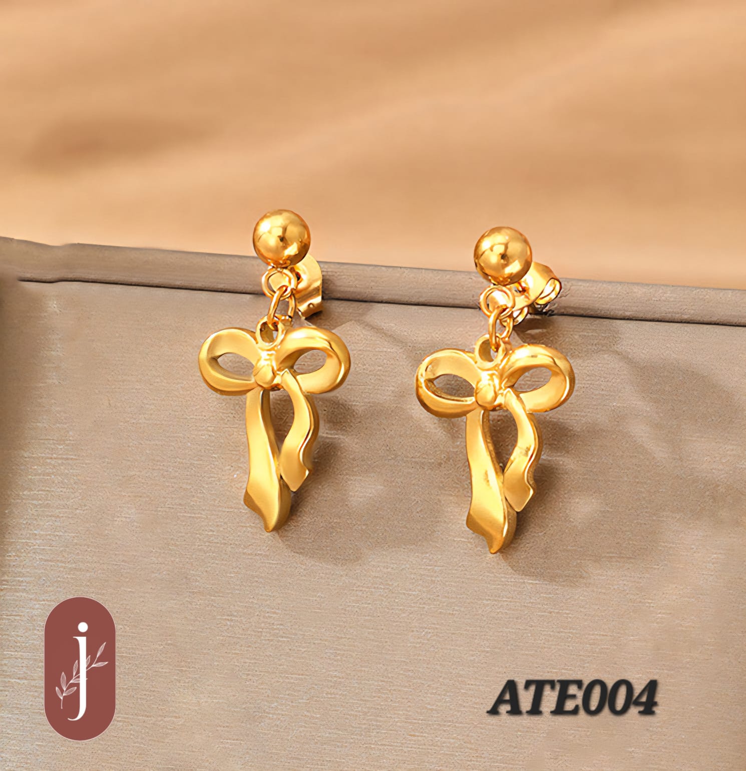 Anti-Tarnish Gold Plated Earrings - ATE004