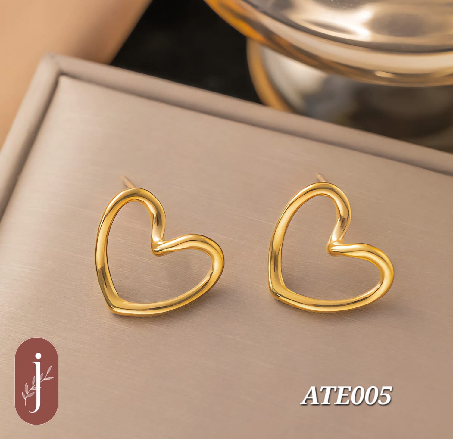 Anti-Tarnish Gold Plated Earrings - ATE005