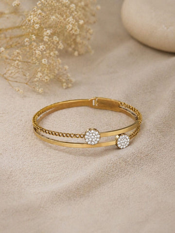18K Gold Plated Anti Tarnish Bracelet - ATB007