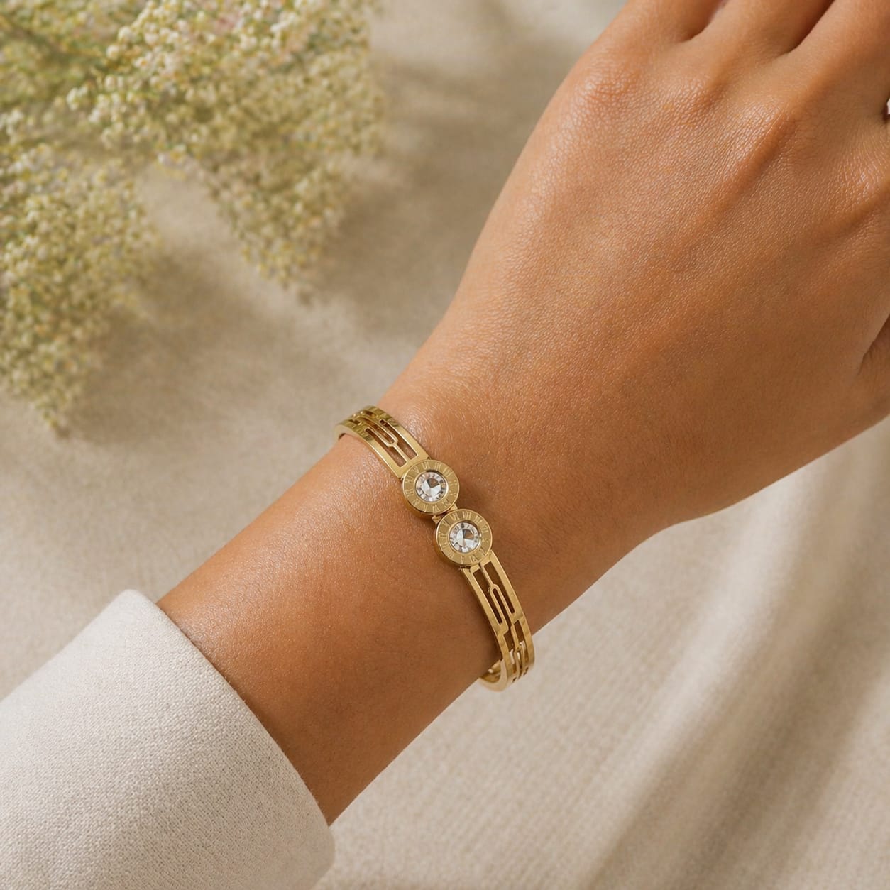 18K Gold Plated Anti Tarnish Bracelet - ATB012