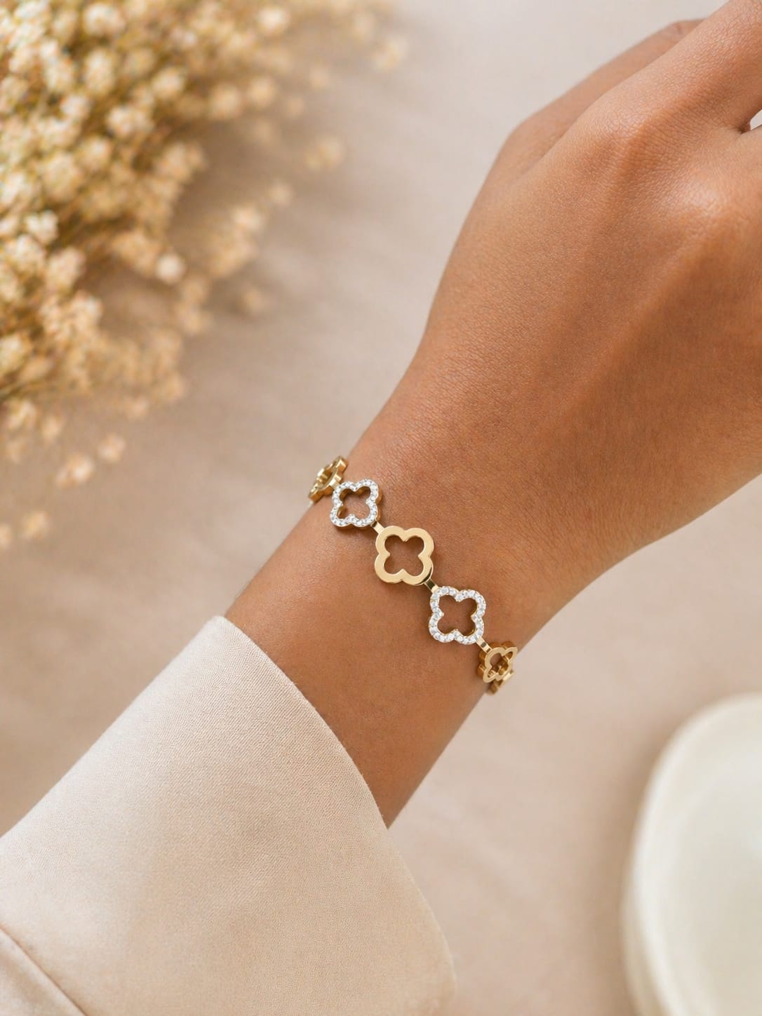 18K Gold Plated Anti Tarnish Bracelet - ATB006