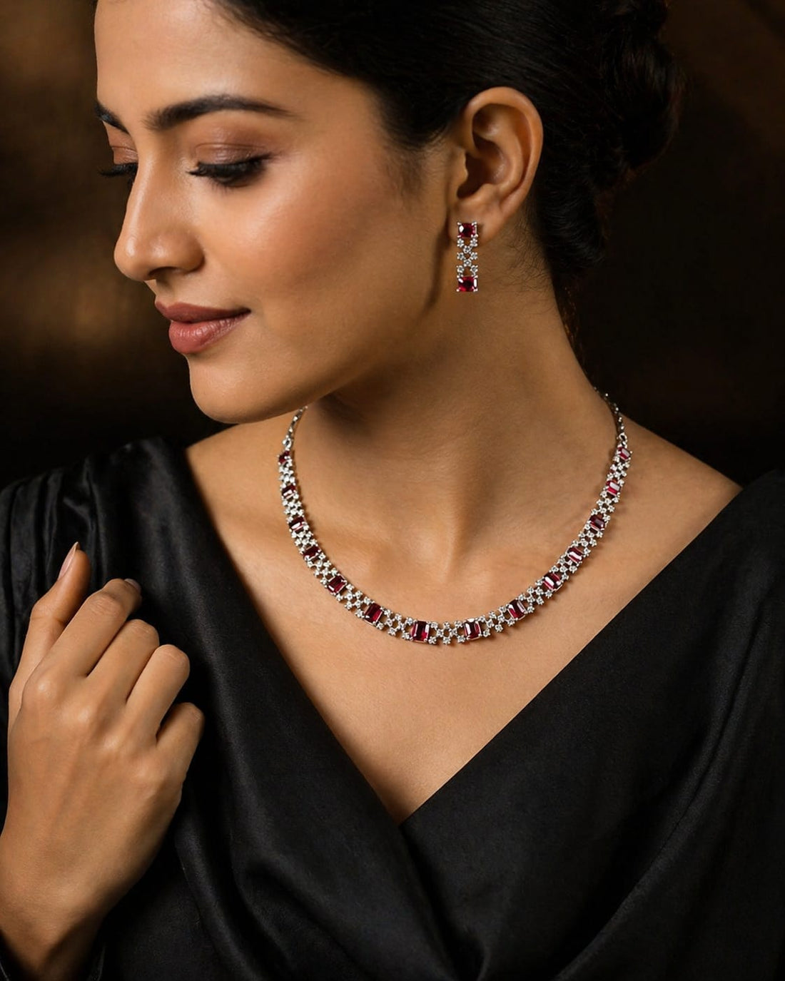 Matte Finish Necklace - MF053