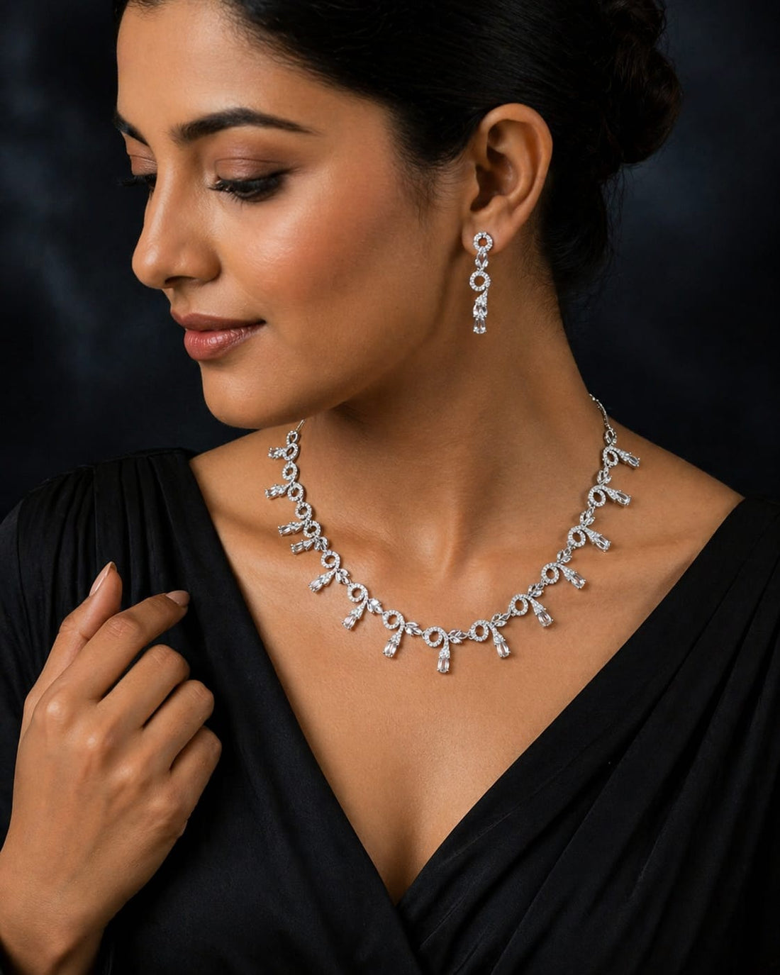 Matte Finish Necklace - MF054