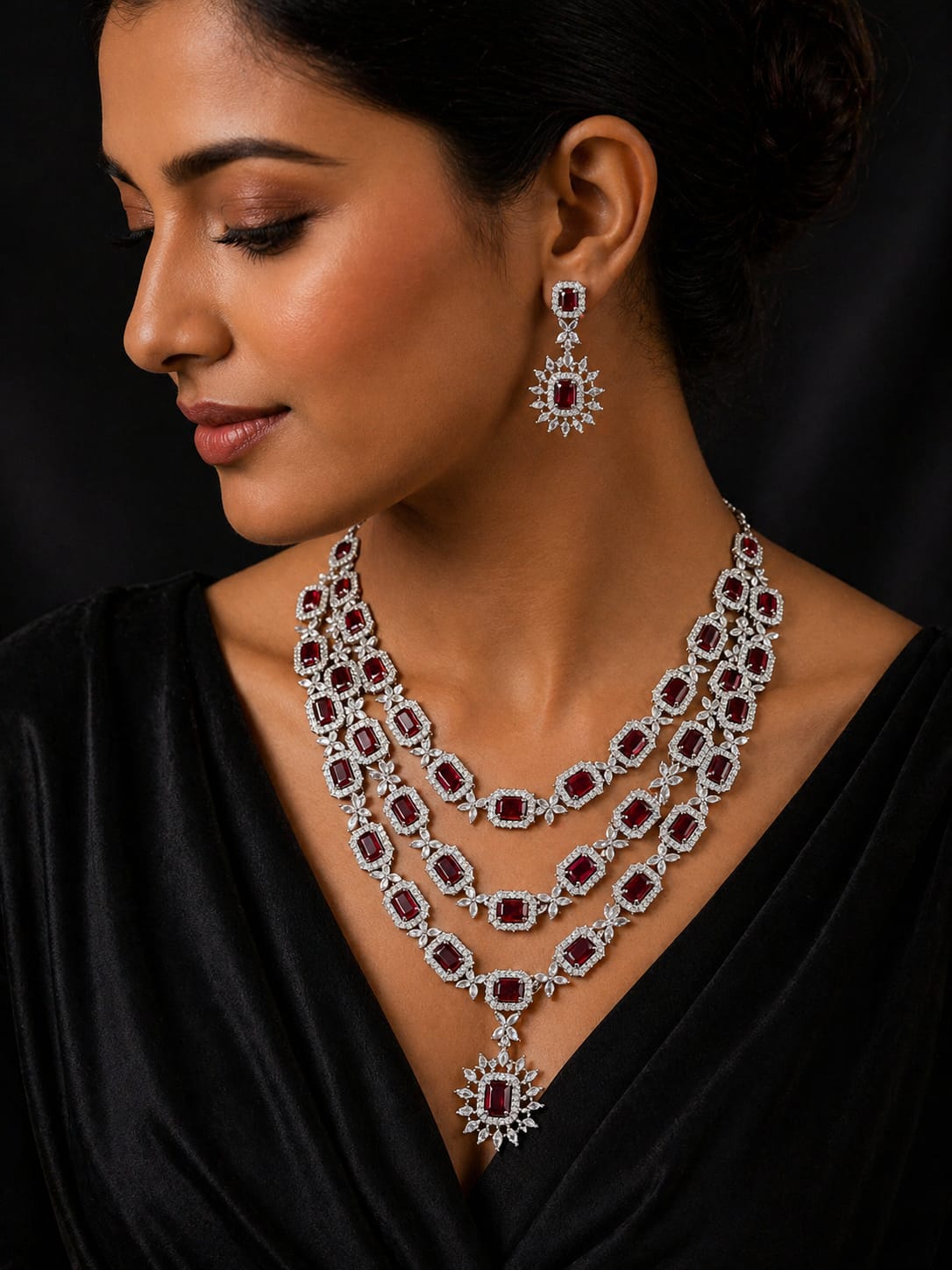 Matte Finish Necklace - MF055