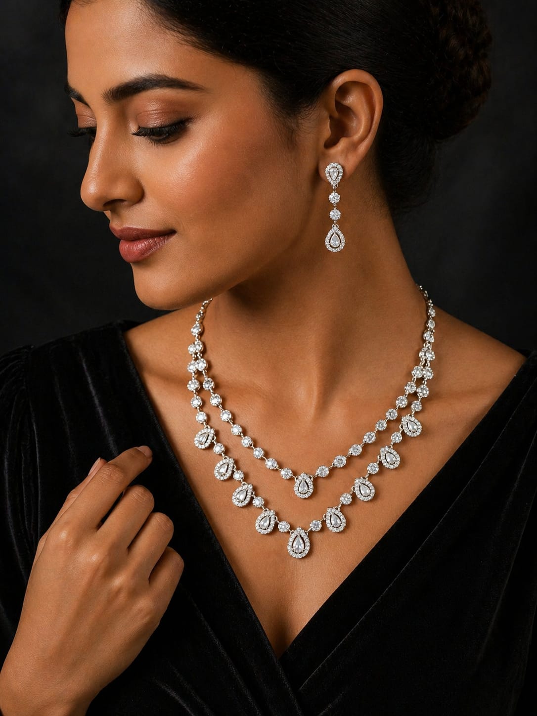 Matte Finish Necklace - MF056