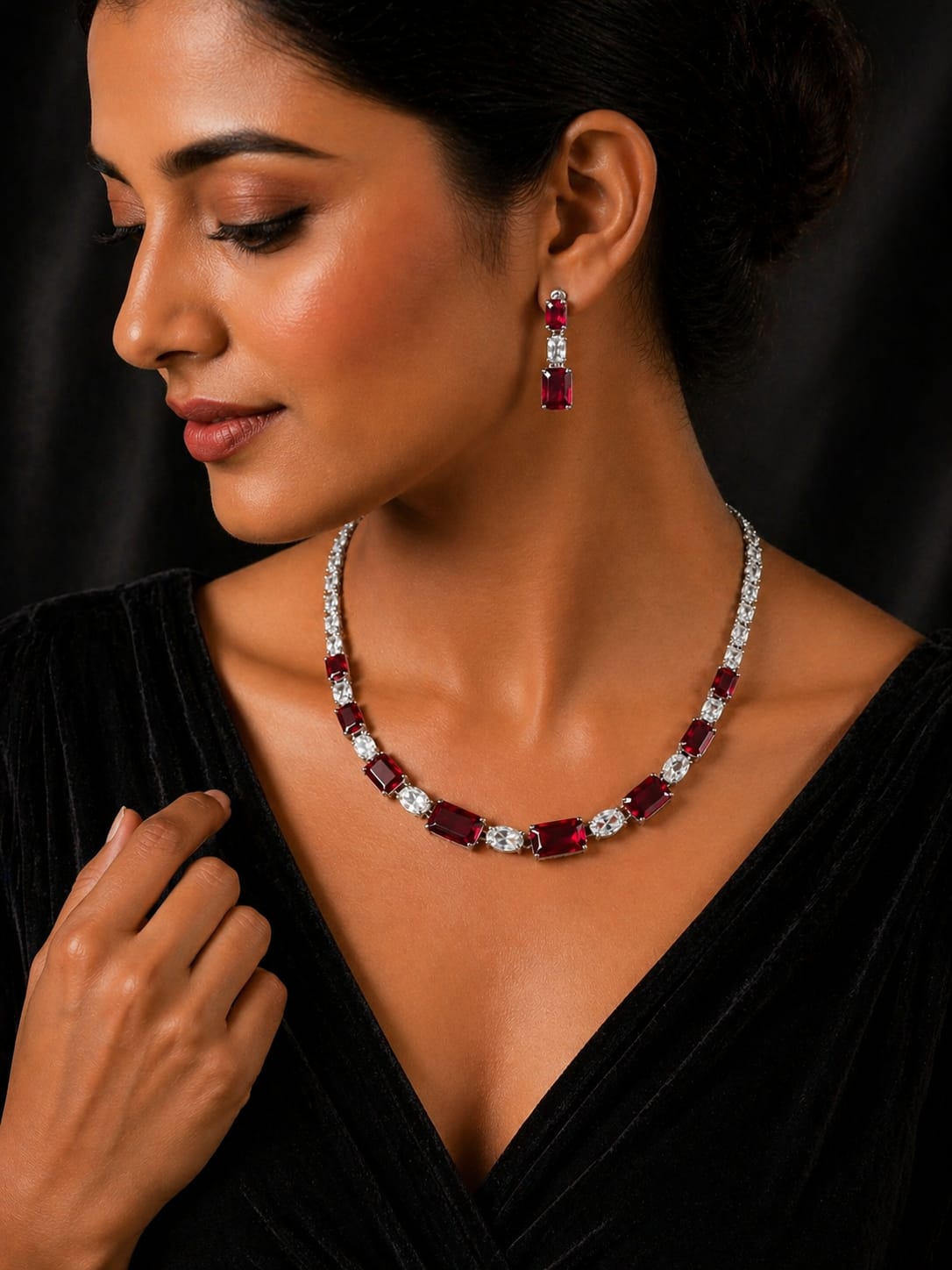 Matte Finish Necklace - MF058