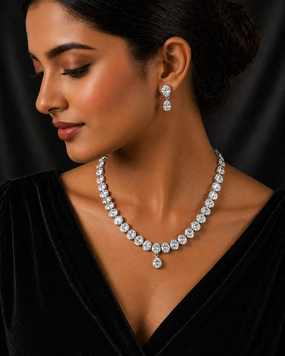 Matte Finish Necklace - MF059