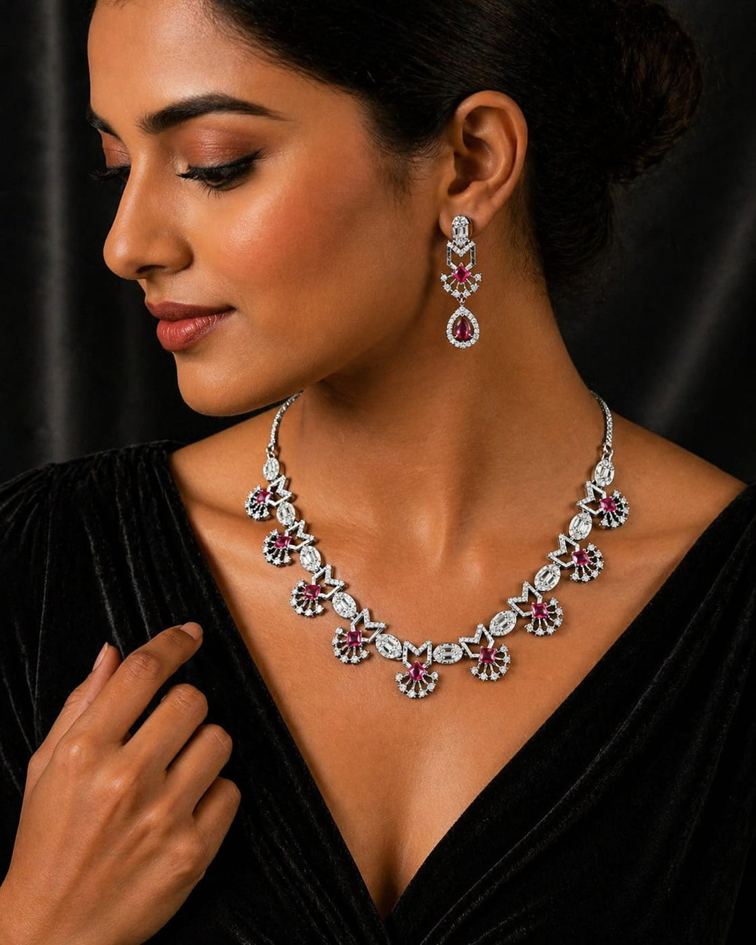 Matte Finish Necklace - MF060