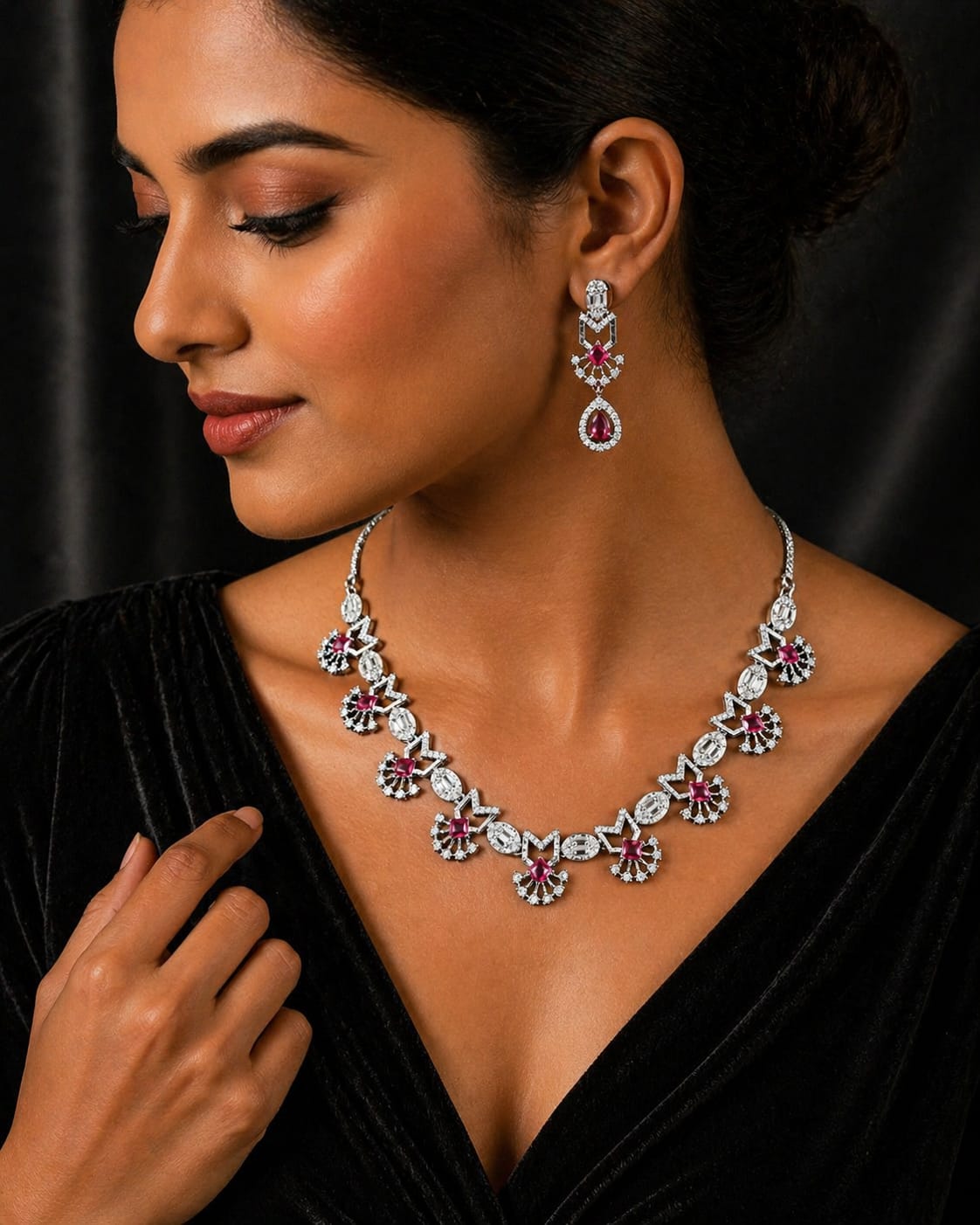 Matte Finish Necklace - MF060