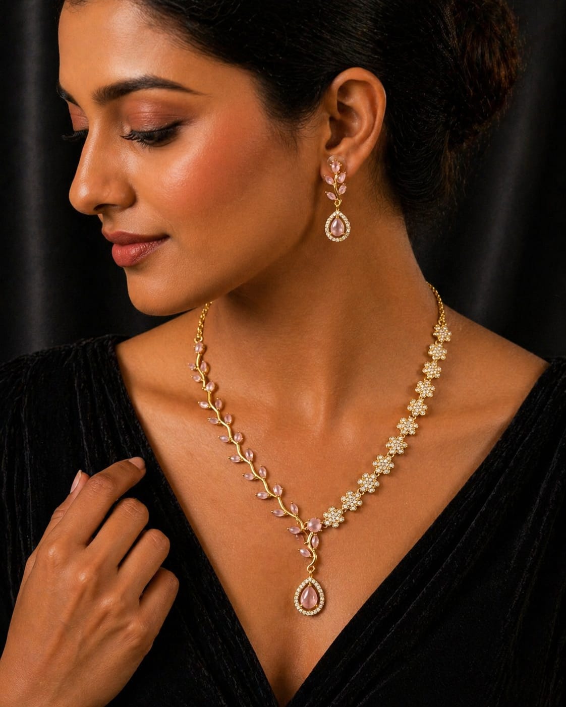 Matte Finish Necklace - MF062