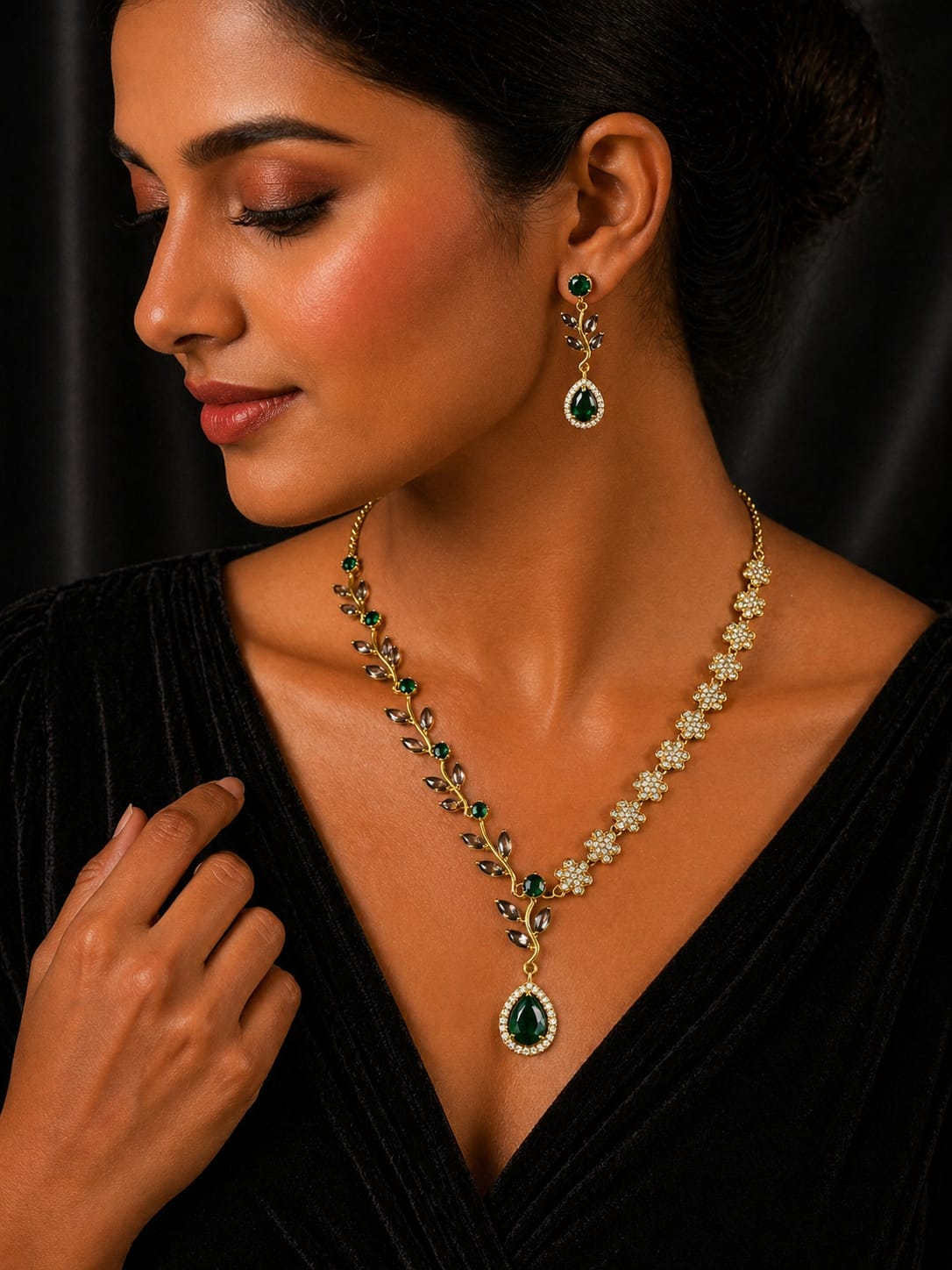 Matte Finish Necklace - MF063
