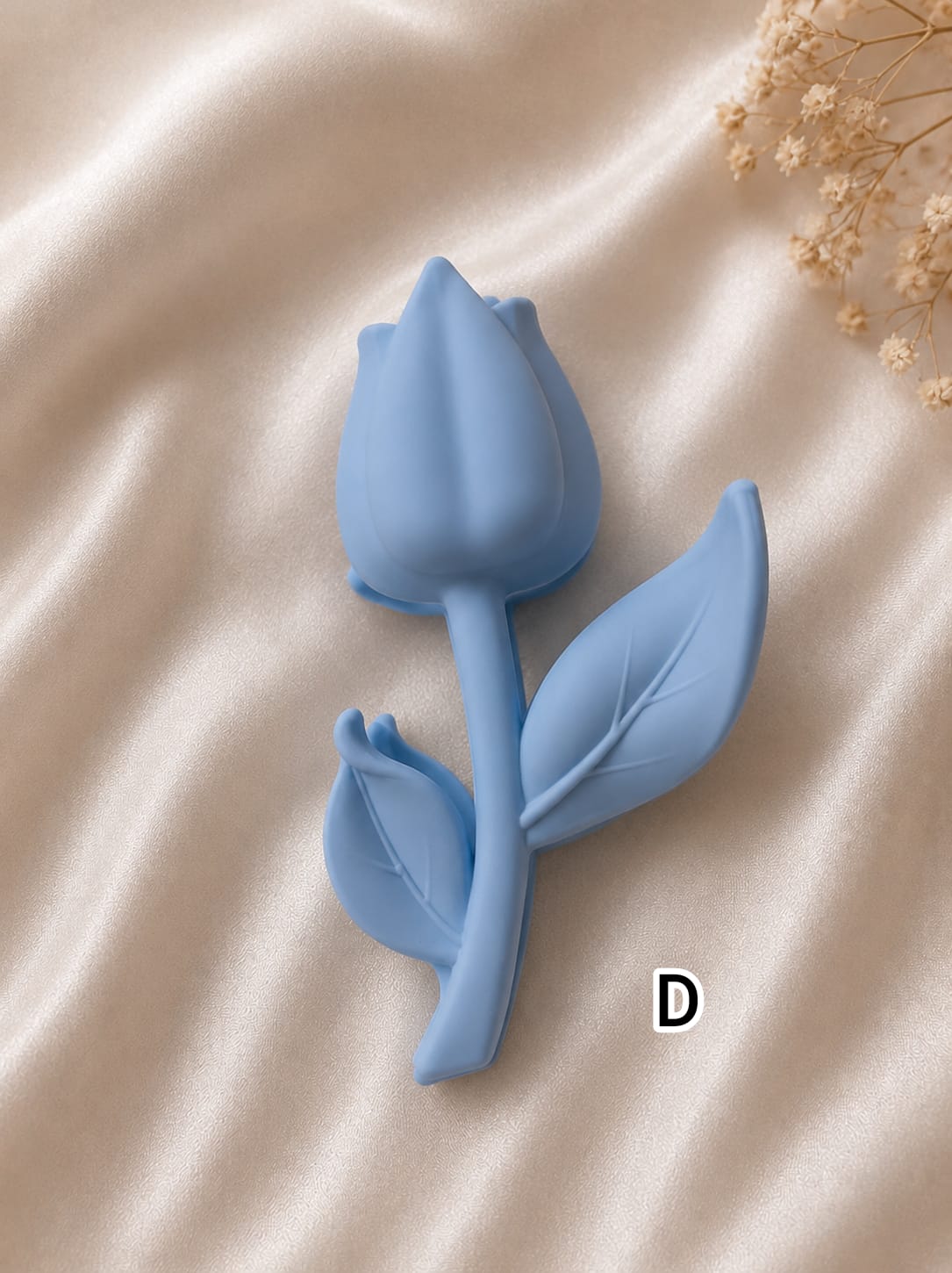 Flower Shaped Matte Finish Medium Size Hair Claw - Korean Fashion - BC10