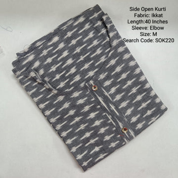Black Side Open Kurtis -SOK220