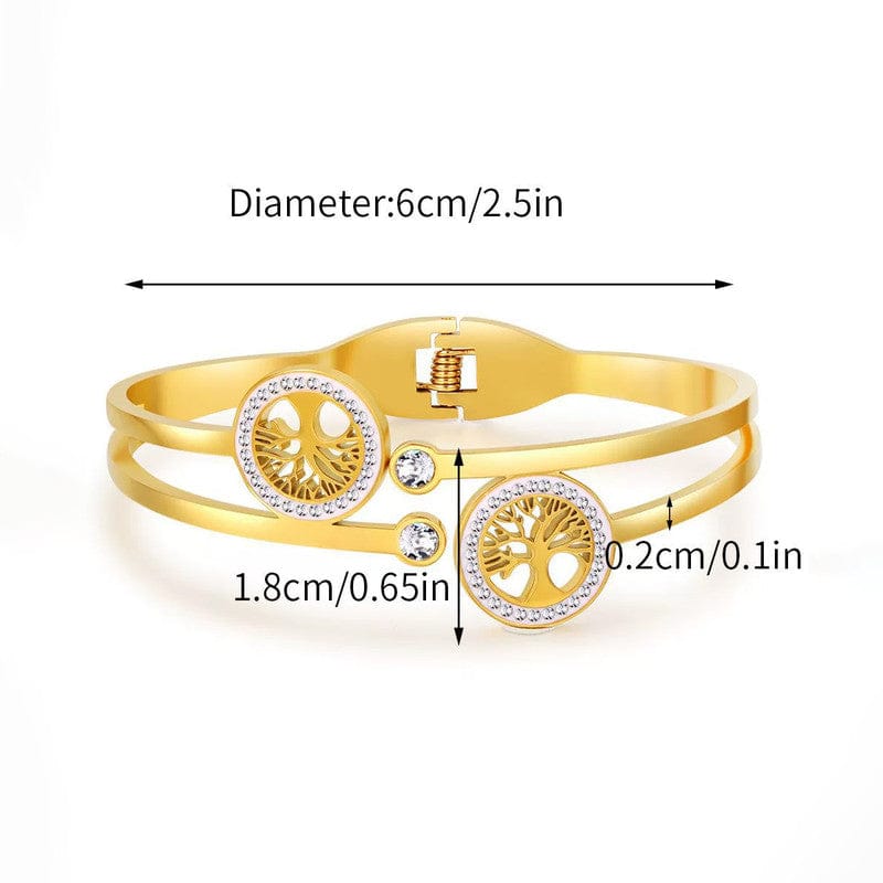 18K Gold Plated Anti Tarnish Bracelet - ATB023
